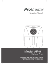 Pro Breeze AF-01-UK-FBA User manual