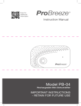 ProBreeze 0S-S1YM-VA4L User manual