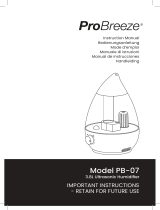 Pro Breeze PB-07-UK-FBA User manual