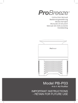 Pro Breeze PB-P03-UK-FBA User manual