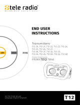 Tele Radio TG-T12-31 Operating instructions