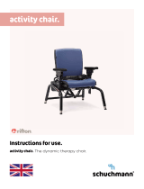 Schuchmann activity chair. Operating instructions
