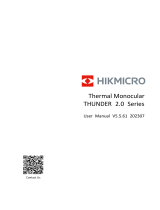 HIKMICRO THUNDER 2.0 User manual