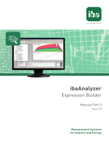 IBA ibaAnalyzer Owner's manual