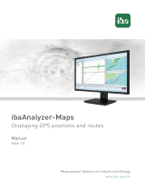 IBA ibaAnalyzer-Maps Owner's manual