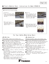 Tsubaki WT0405-W User manual