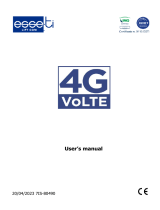 Esse-ti 4G.VoLTE User manual