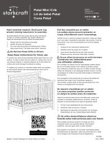 Storkcraft Petal 4-in-1 Convertible Mini Crib Assembly Instructions