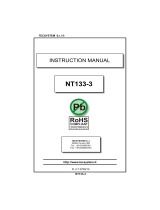 TECSYSTEM NT133-3 Owner's manual