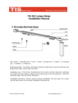 TISM3 Curtain motor