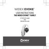 Widex EVOKE E-FP 100 User guide