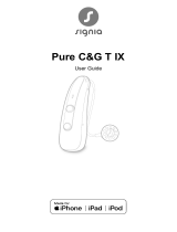 Signia Pure C&G T 7IX User guide