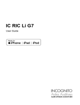 INCOGNITO IC 16 RIC Li G7 User guide