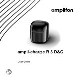 AMPLIFON ampli-charge R 3 D&C User guide