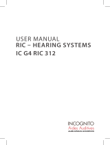 INCOGNITO IC 6 G4 RIC 312 User manual