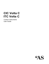 AUDIOSERVICE CIC Volta C User guide