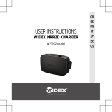Widex mRIC Charger WPT102 User guide
