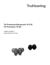 TruHearing TH PREMIUM 19 CIC User guide