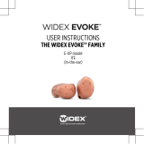 Widex EVOKE E-XP User guide