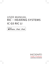INCOGNITO IC 16 G5 RIC LI User manual