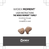 Widex MOMENT M-CIC M User guide