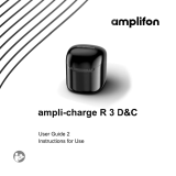 AMPLIFON ampli-charge R 3 D&C User guide