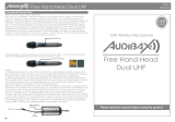 Audibax Missouri Free Head Dual UHF Owner's manual