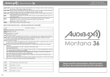Audibax Montana 36 Owner's manual