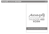 Audibax Thunder 450 Owner's manual