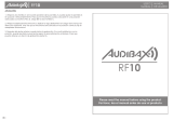 Audibax RF10 Owner's manual