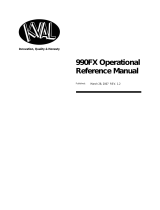 Kval 990-FX Owner's manual