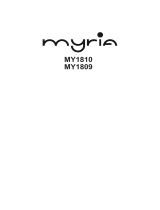 Myria MY1809 User manual