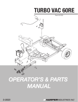 Harper TV60RE Operator's & Parts Manual