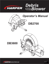 Harper Debris DB3600 User manual