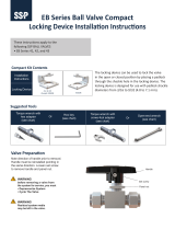SSP EB Series Ball Valve Compact Locking Device Installation guide