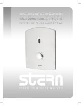 Stern Venus Comfort 2032 K Touchless electronic flush valve Installation guide