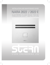 SternNara 2022 Touch free electronic flush valve