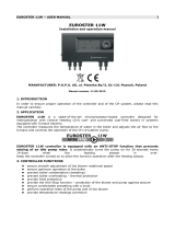 EUROSTER 11W Owner's manual