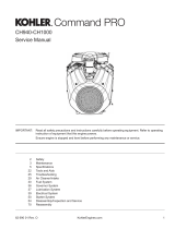 Kohler CH1000 User manual