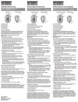 Sperry TT64202 Owner's manual