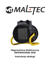 MALTEC Nagrzewnica Elektryczna Grzejnik INFERNO4000 2kW Operating instructions