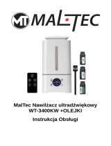 MALTEC Nawilżacz Powietrza Jonizator Dyfuzor WT-3400KW Operating instructions
