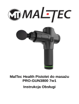 MALTEC Pistolet do Masażu Masażer 7w1 Operating instructions