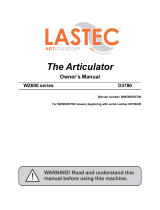 Lastec WZ600D3780 Owner's manual