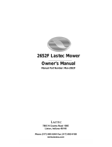 Lastec 2652F Owner's manual