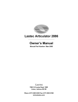 Lastec 2886 Owner's manual