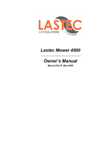 Lastec 4500 Owner's manual