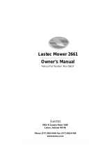 Lastec 2661 Owner's manual