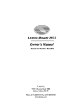 Lastec 2872AD Owner's manual