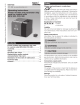 Kromschroder BCU 500 Operating instructions